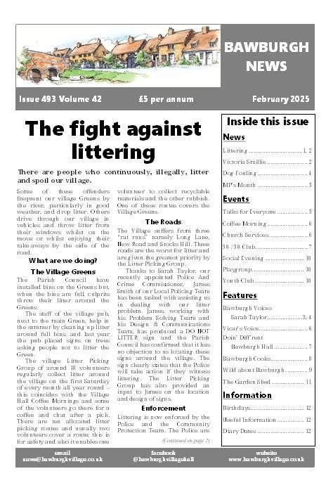 Bawburgh News February 2025