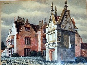 Bawburgh Hall painting
